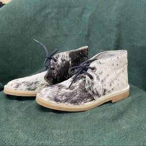 Cowhide loafers